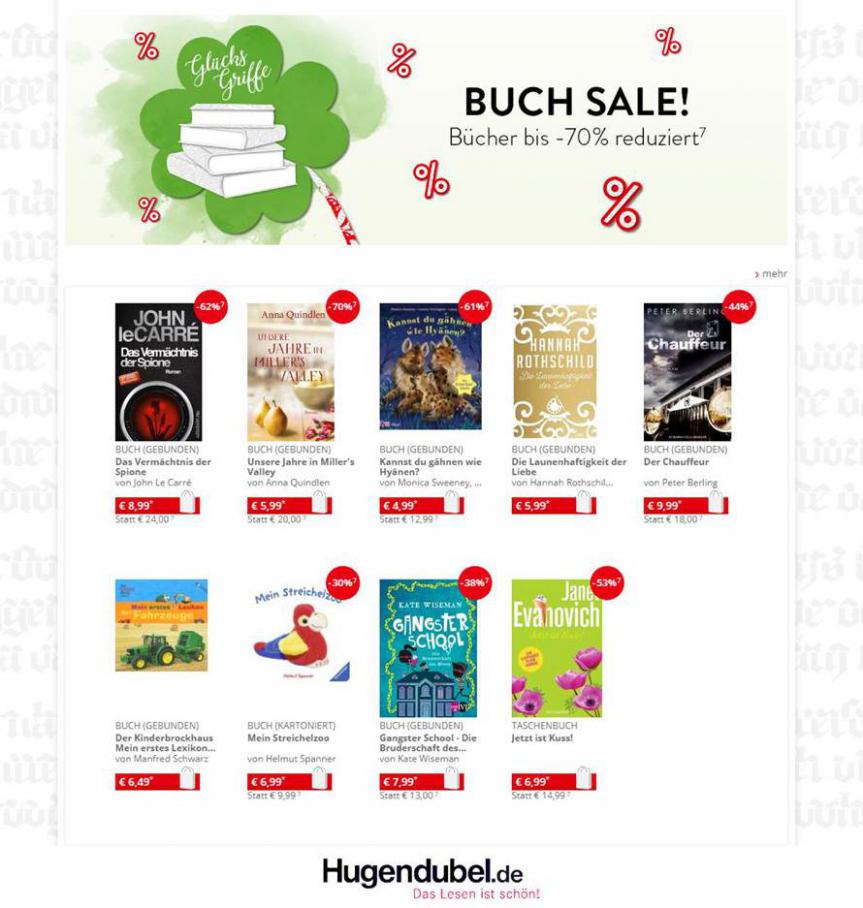 Buch Sale . Hugendubel (2021-02-28-2021-02-28)