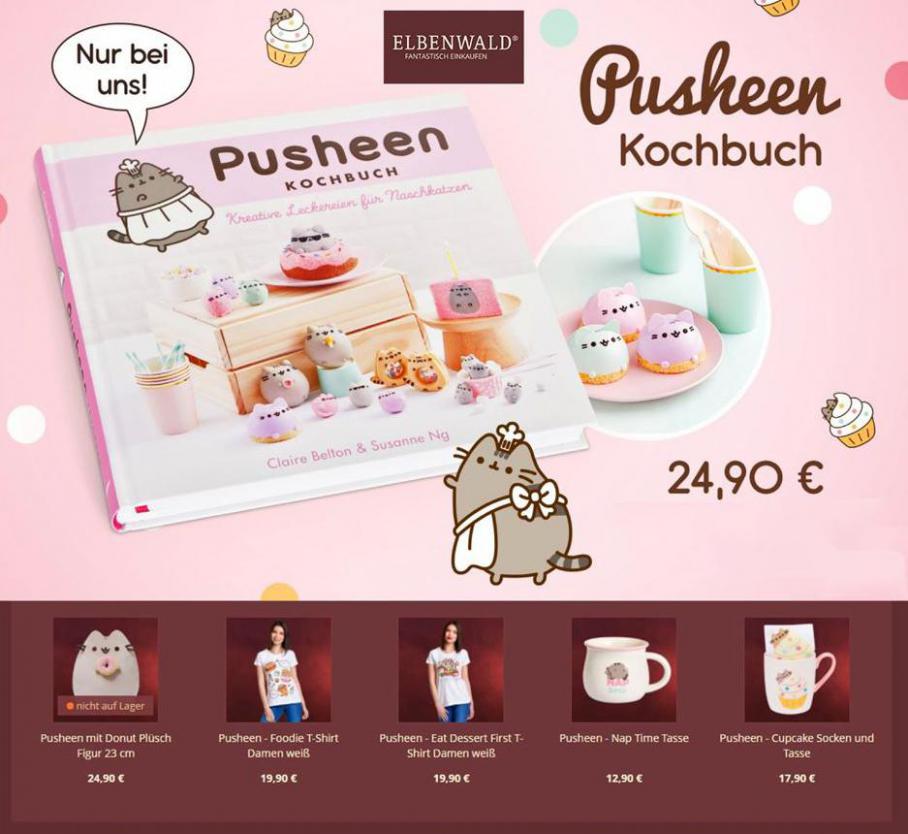 Pusheen Kochbuch - Kreative Leckereien für Naschkatzen . Elbenwald (2021-02-16-2021-02-16)