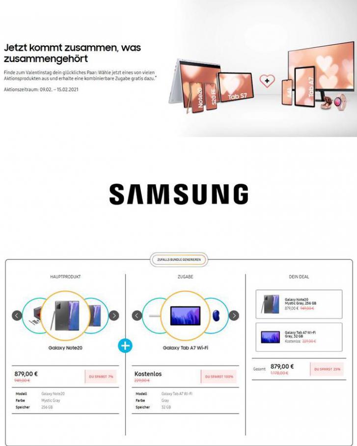 Jetzt kommt zusammen, was zusammengehört . Samsung (2021-02-15-2021-02-15)