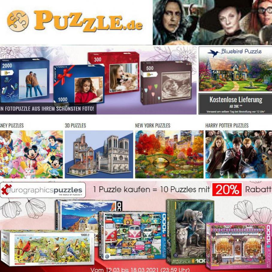 Puzzle Sale . Puzzle.de (2021-03-18-2021-03-18)
