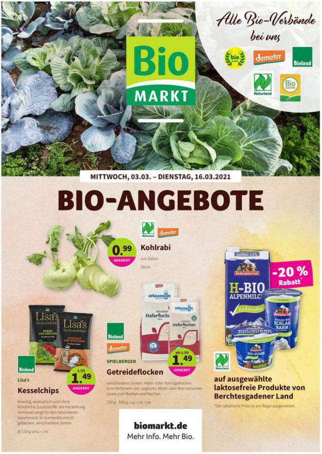 Bio-Angebote . Aleco Biomarkt (2021-03-16-2021-03-16)