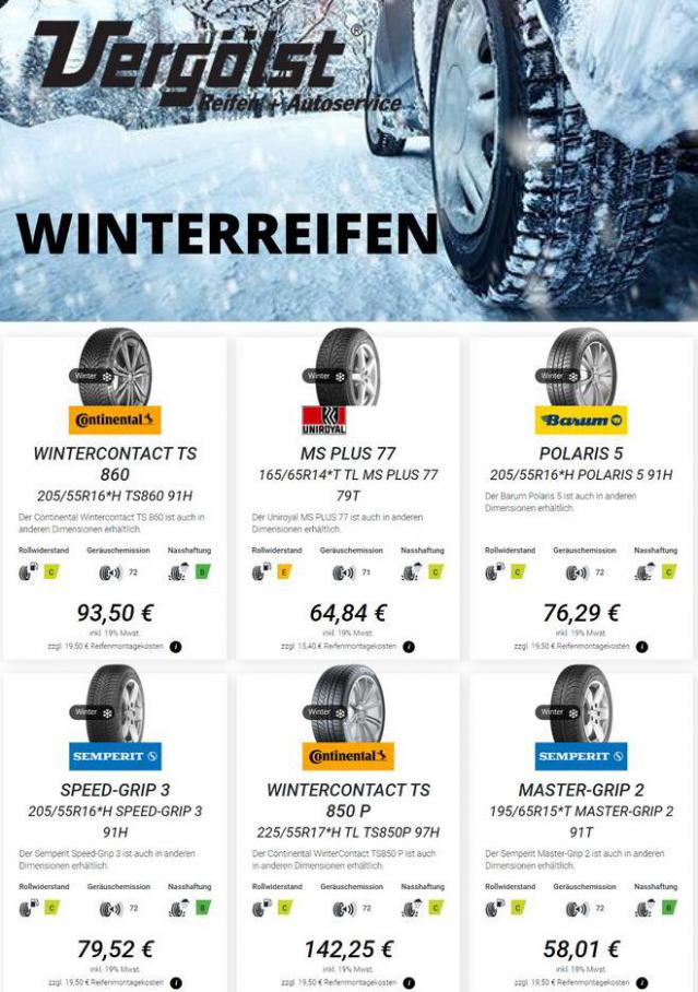 Winterreifen Angebote . Vergölst Reifen Service (2021-03-31-2021-03-31)