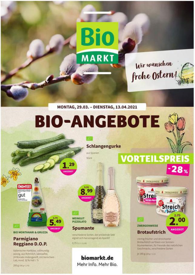 Bio-Angebote . Aleco Biomarkt (2021-04-13-2021-04-13)
