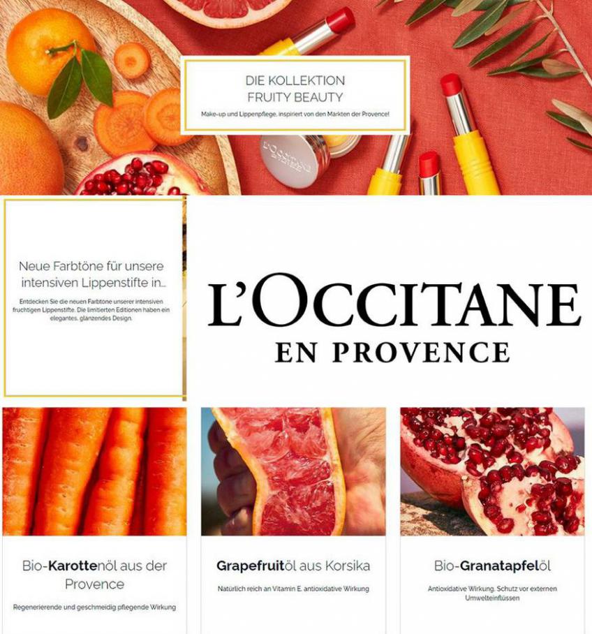 Kollektion Fruity Beauty . L'Occitane (2021-04-05-2021-04-05)