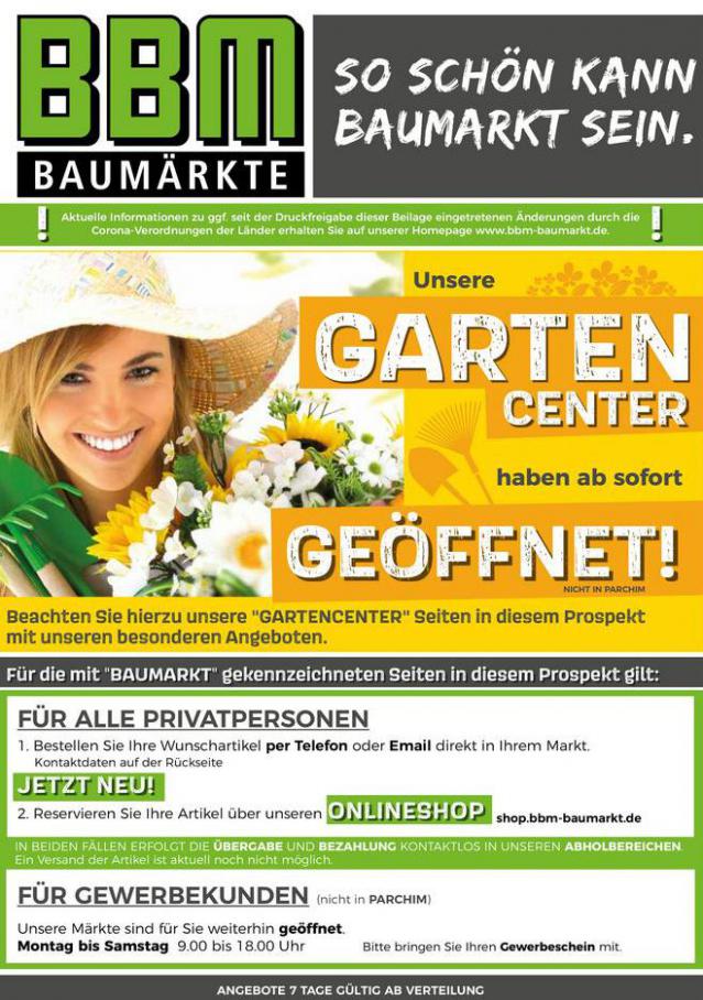 Unsere Garten Center  . BBM Baumarkt (2021-03-31-2021-03-31)