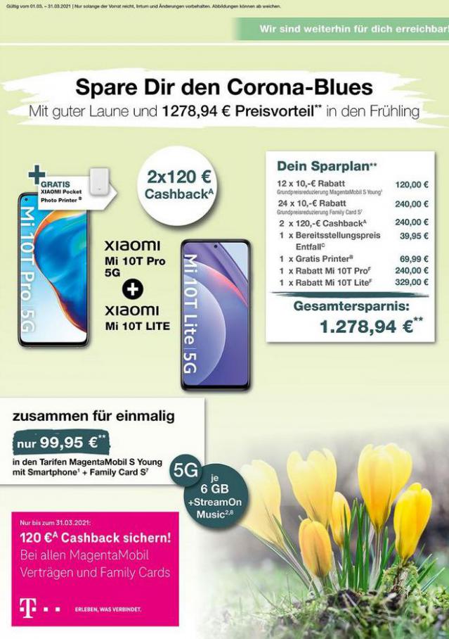 myExtra Shop Telekom Flyer . myExtra Shop (2021-03-31-2021-03-31)