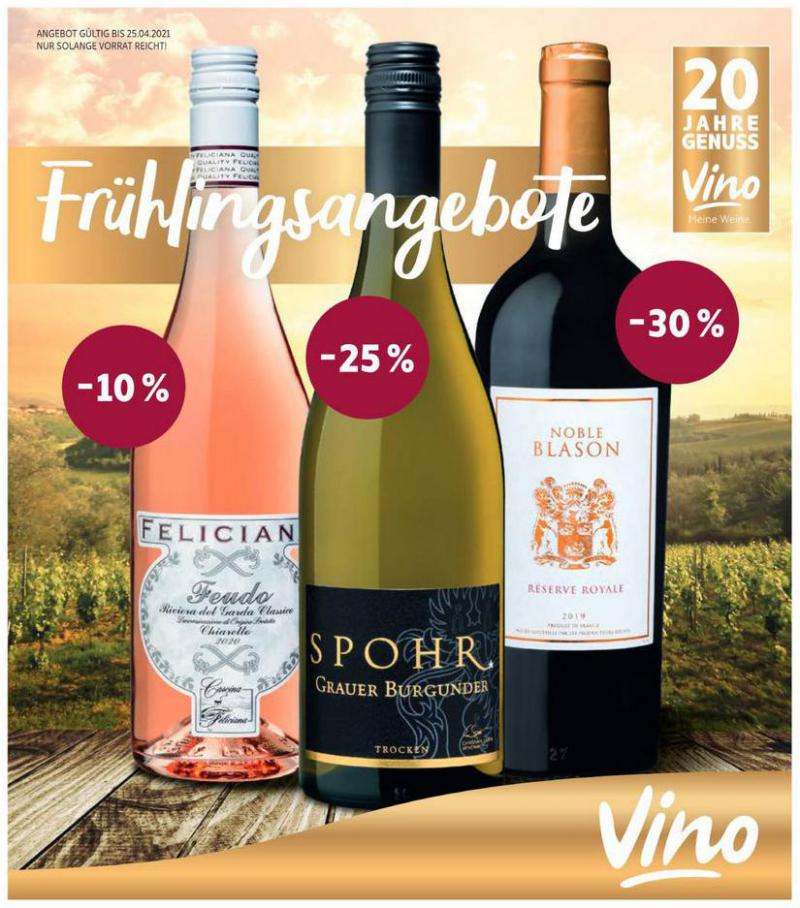 Frühling Angebote . Vino Weinmarkt (2021-04-25-2021-04-25)