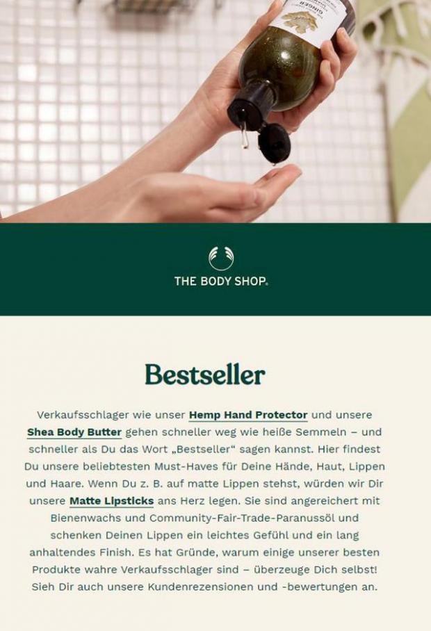 Körperpflege-Bestseller . The Body Shop (2021-03-31-2021-03-31)