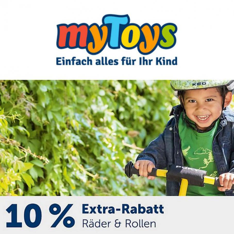 myToys 10% Extra-Rabatt . myToys (2021-04-30-2021-04-30)