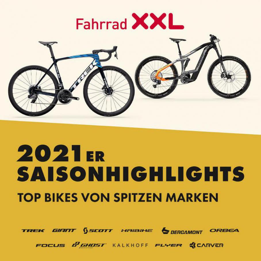Die Saisonhighlights der 2021er Fahrrad-Saison! . Fahrrad XXL (2021-05-11-2021-05-11)