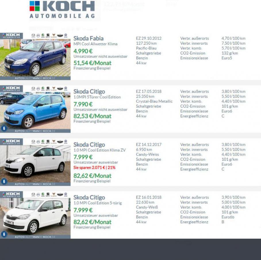 Angebote . Koch Automobile (2021-05-02-2021-05-02)