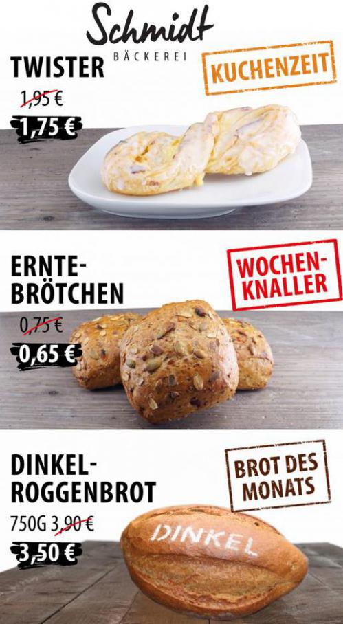 Angebote . Bäckerei Schmidt (2021-04-30-2021-04-30)
