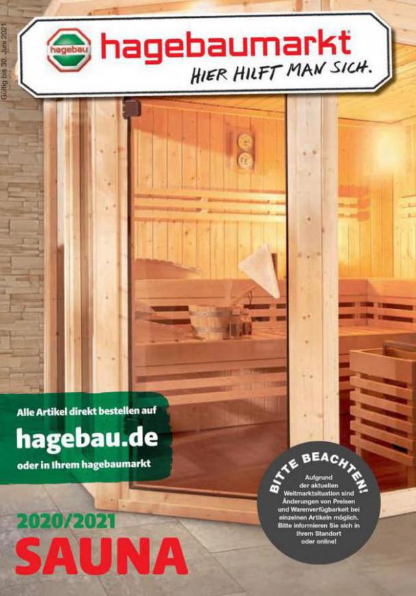 Spezialkatalog Sauna . hagebau Fachhandel (2021-12-31-2021-12-31)