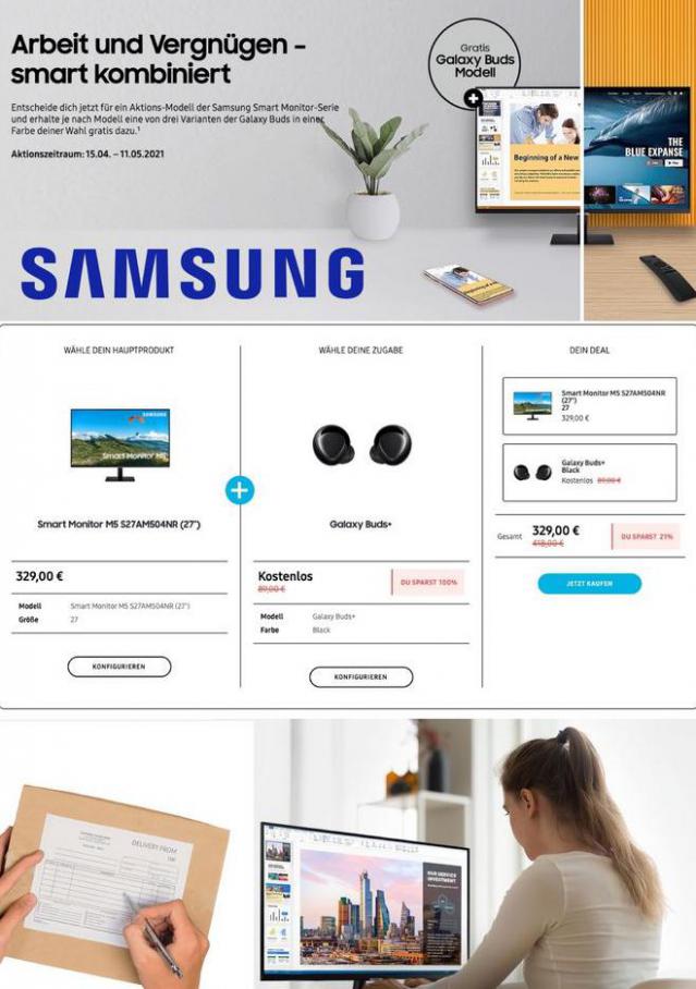 Arbeit und Vergnügen – smart kombiniert . Samsung (2021-05-11-2021-05-11)