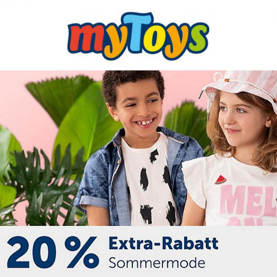 My Toys 20% Extra Rabatt  . myToys (2021-05-31-2021-05-31)