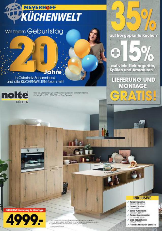 35% auf frei geplante Küchen . Möbel Meyerhoff (2021-05-31-2021-05-31)