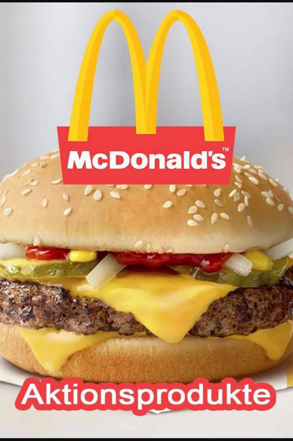 Aktionsprodukte . McDonald’s (2021-05-30-2021-05-30)