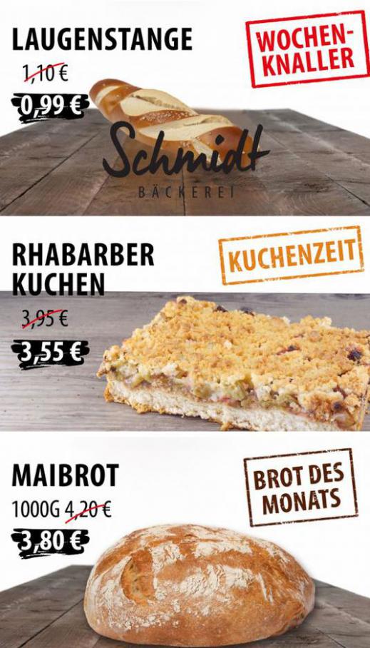 Angebote . Bäckerei Schmidt (2021-05-15-2021-05-15)