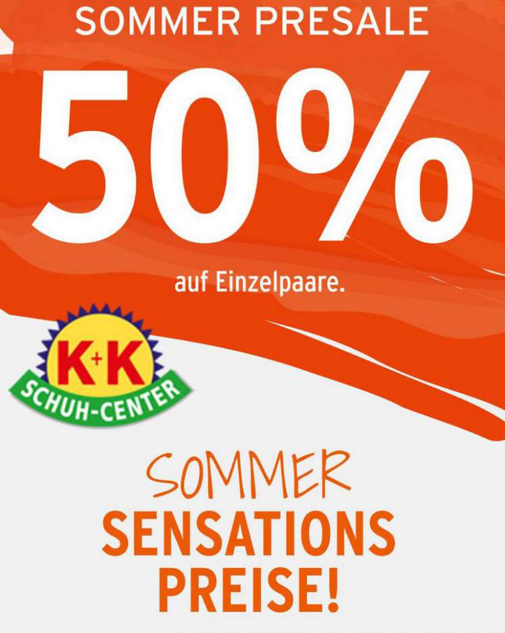 SOMMER PRESALE !!!! . K+K Schuh-Center (2021-06-11-2021-06-11)