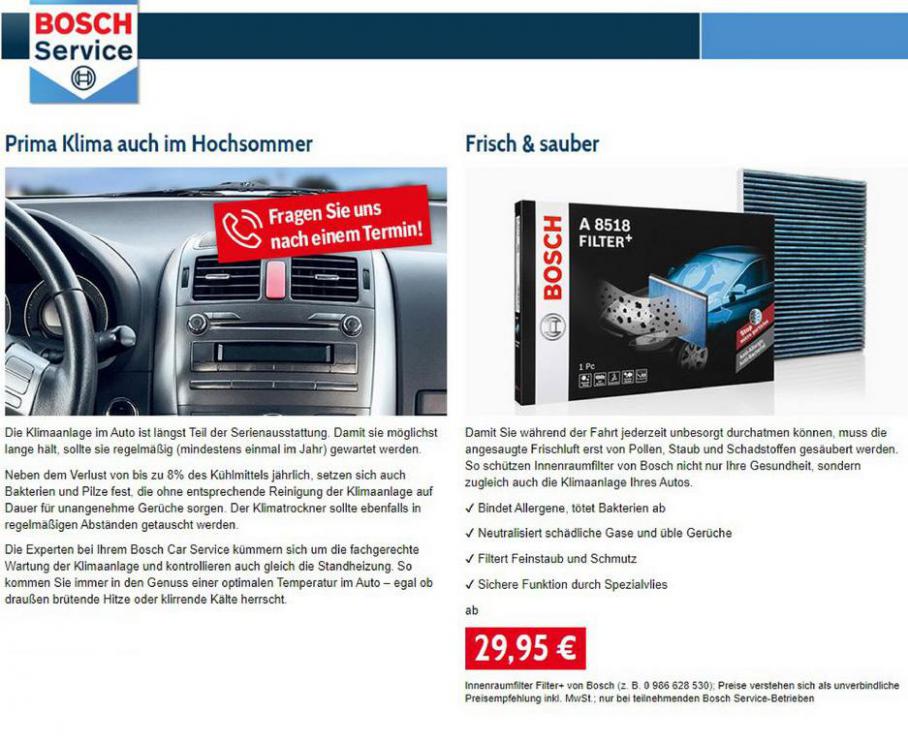 Angebote. Bosch Car Service (2021-06-19-2021-06-19)