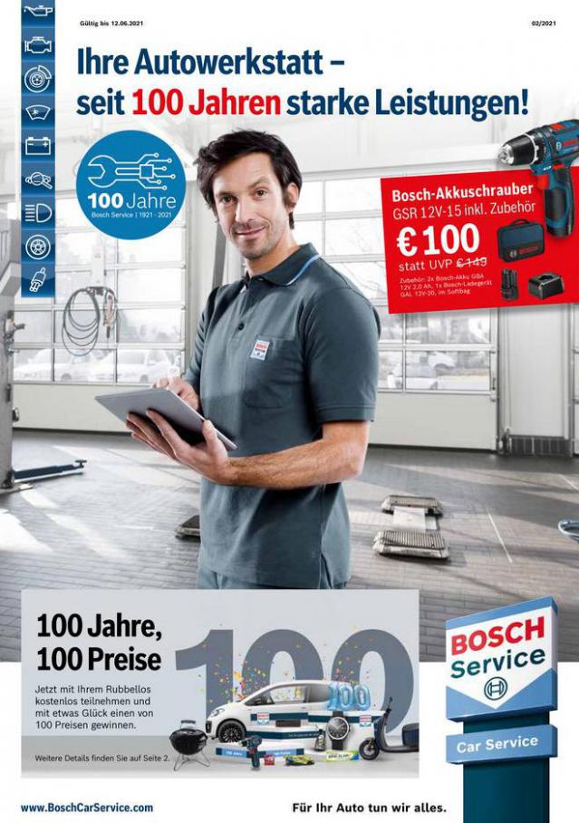 Angebote Prospekt. Bosch Car Service (2021-06-12-2021-06-12)
