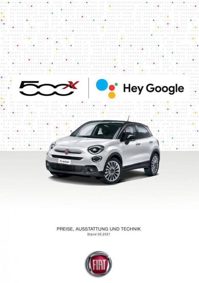 500X HEY GOOGLE. Fiat (2021-06-30-2021-06-30)
