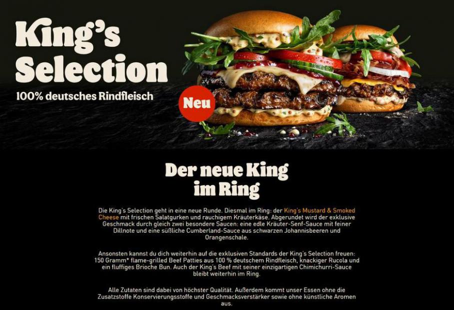 Die King’s Selection. Burger King (2021-06-24-2021-06-24)