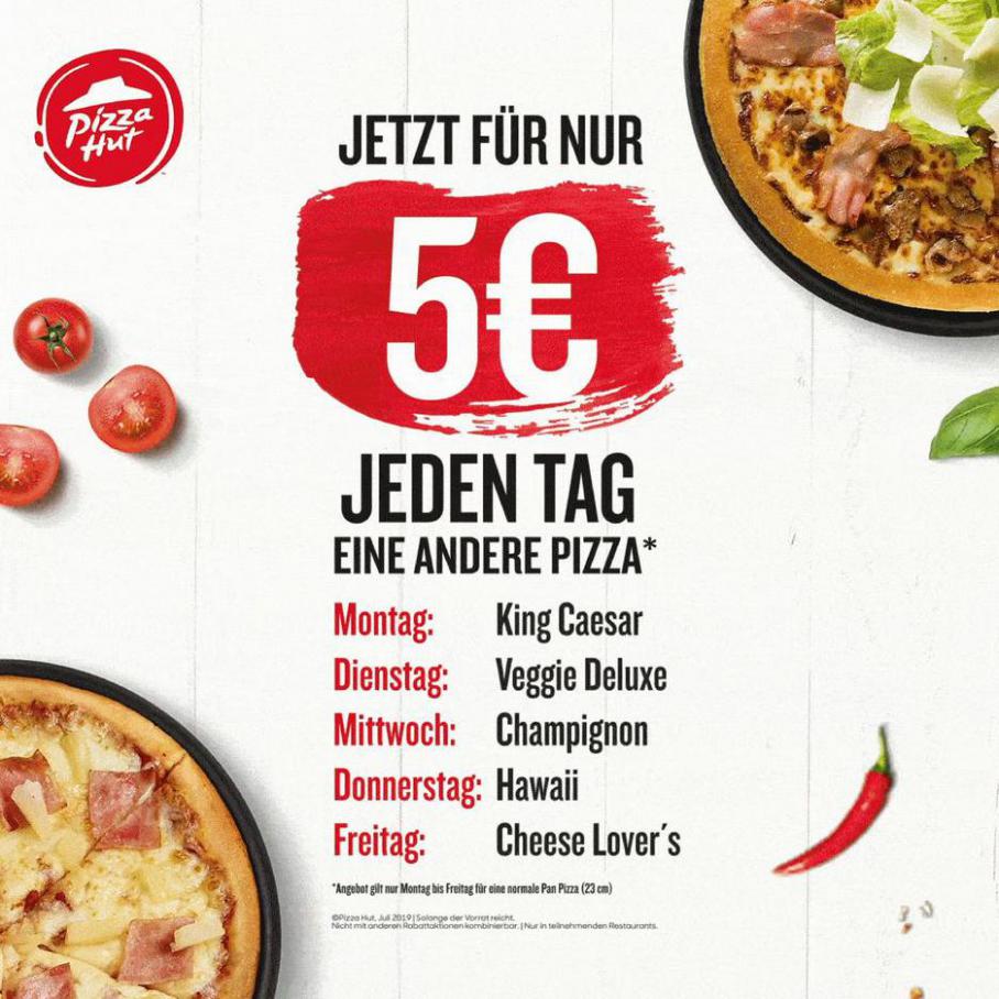 5€ Deal. Pizza Hut (2021-07-14-2021-07-14)