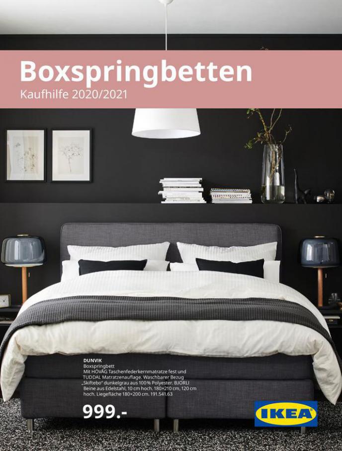 IKEA Boxspringbetten Kaufhilfe 2021. IKEA (2021-12-31-2021-12-31)