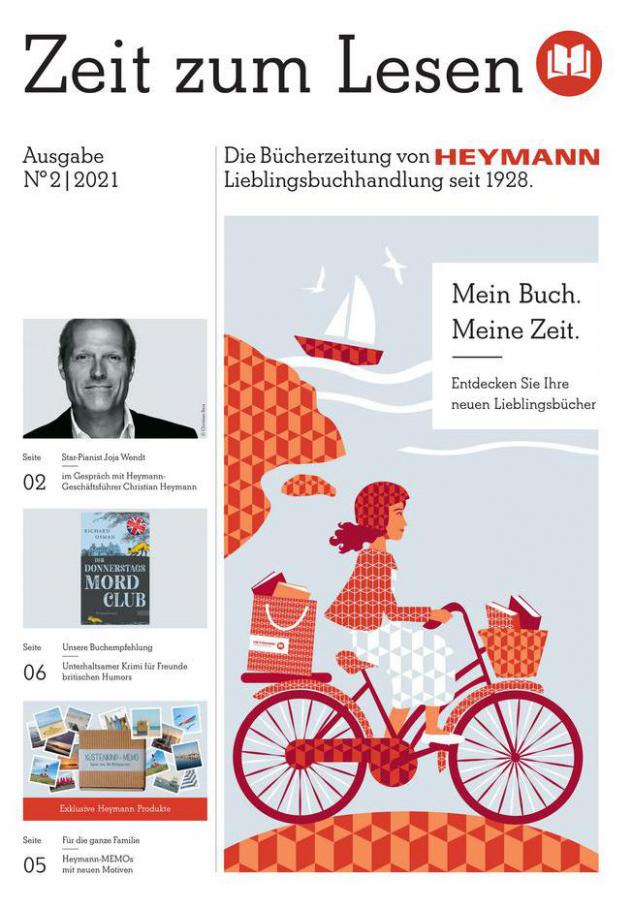 Zeit zum lesen. Heymann Bücher (2021-08-31-2021-08-31)