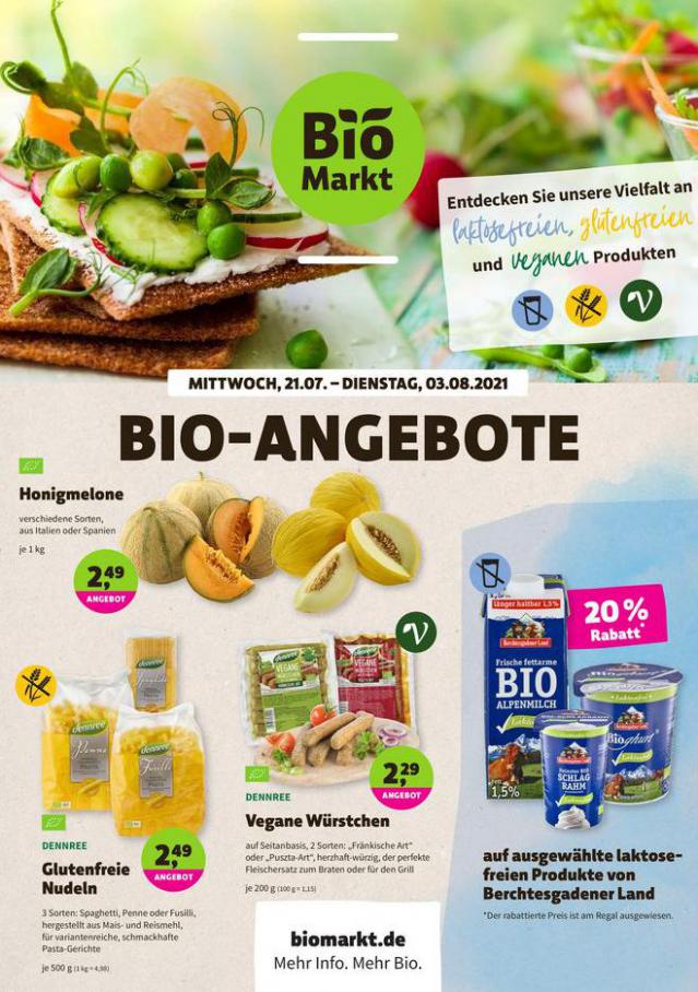 Bio Angebote. BioMarkt (2021-08-03-2021-08-03)