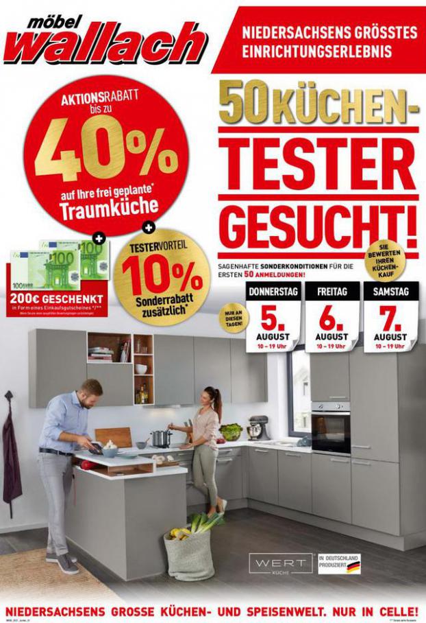 Küchentester gesucht!. Möbel Wallach (2021-08-07-2021-08-07)