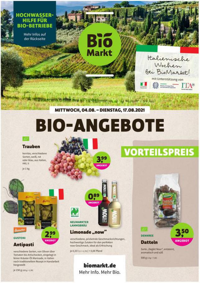 Angebote Prospekt. Aleco Biomarkt (2021-08-17-2021-08-17)