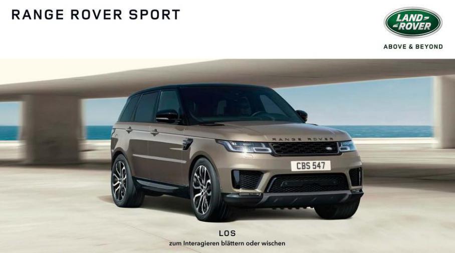 Range Rover Sport Broschure. Land Rover (2021-12-31-2021-12-31)