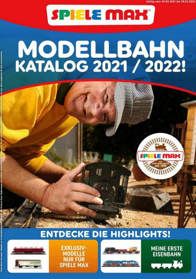 MODELLBAHN KATALOG. Spiele Max (2021-12-31-2021-12-31)