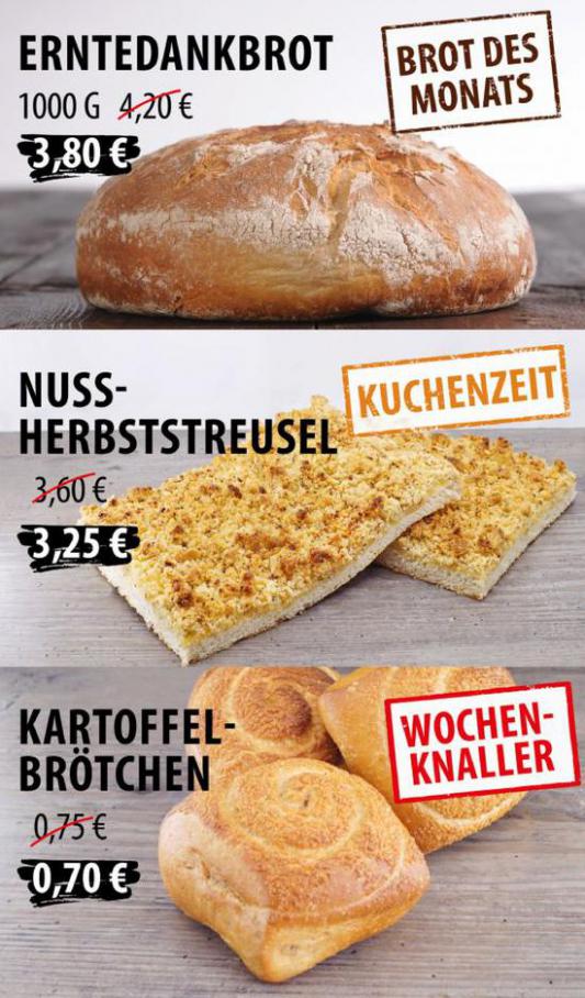 Angebote Prospekt. Bäckerei Schmidt (2021-10-15-2021-10-15)