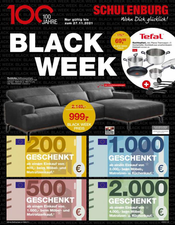 Black Week. Möbel Schulenburg (2021-11-27-2021-11-27)