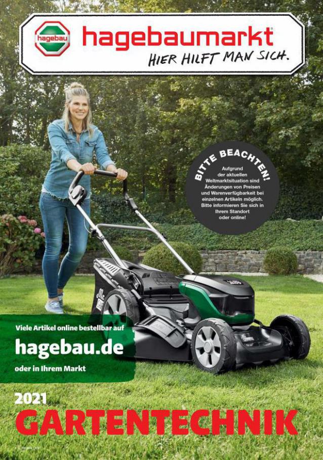 Katalog Gartentechnik. Hagebaumarkt (2021-12-31-2021-12-31)