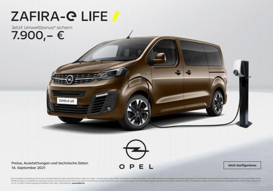 Opel - Zafira-e Life. Opel (2022-01-31-2022-01-31)