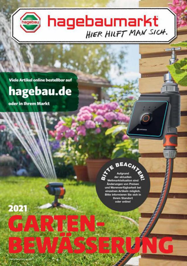 Katalog Gartenbewässerung. Hagebaumarkt (2021-12-31-2021-12-31)