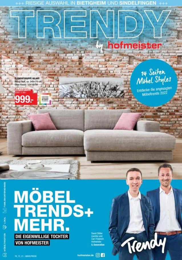 Möbel Trends. Hofmeister (2022-12-31-2022-12-31)