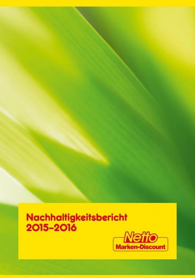 Netto Nachhaltigkeitsbericht2015/2016. Netto Marken-Discount (2021-12-13-2021-12-13)