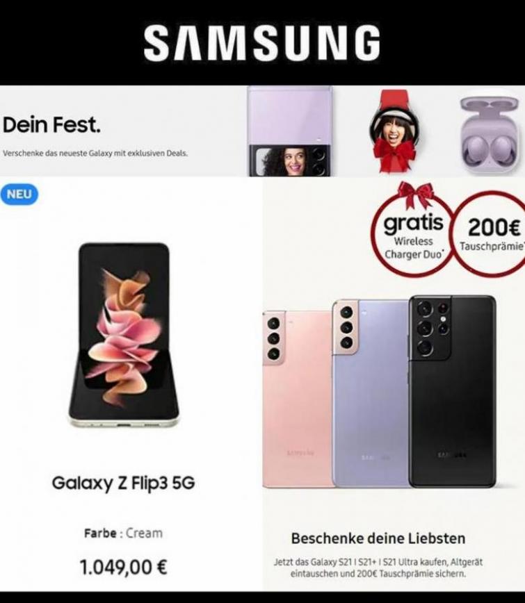 Aktuelle Angebote. Samsung (2021-12-21-2021-12-21)