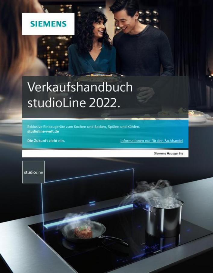Verkaufshandbuch studioLine 2022 interaktiv. SIEMENS (2022-12-31-2022-12-31)