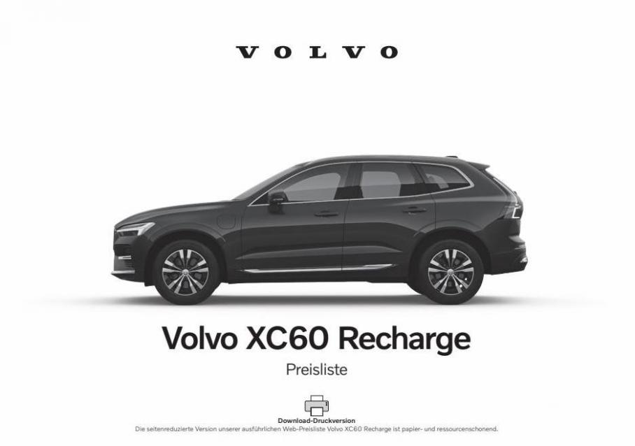 Volvo XC60 Recharge. Volvo (2022-12-31-2022-12-31)