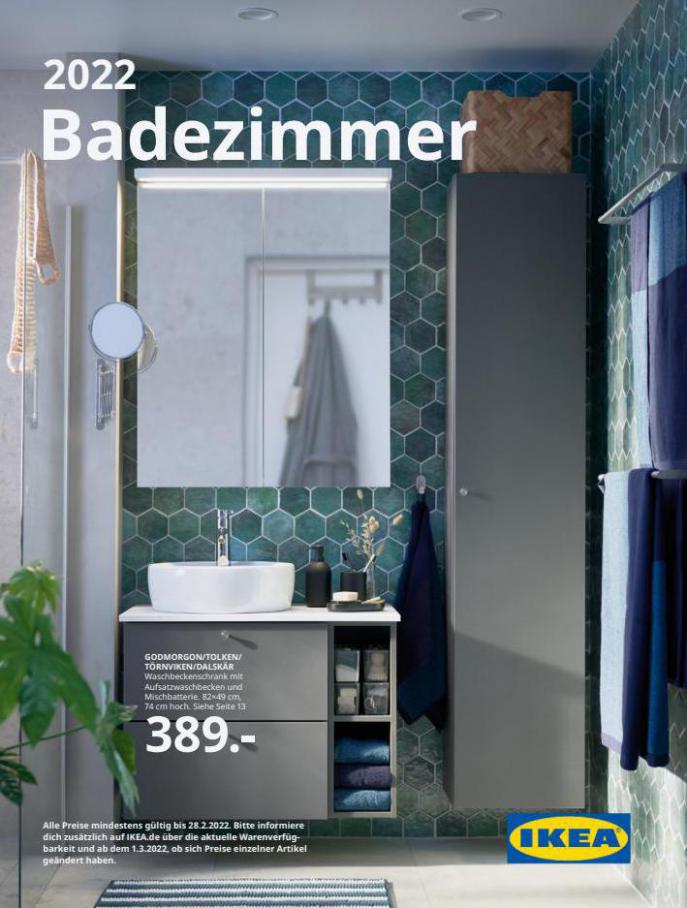 IKEA Germany (German) - Badezimmer 2022. IKEA (2022-02-28-2022-02-28)