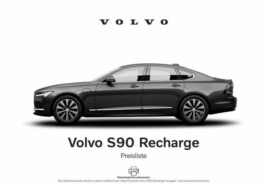 Volvo S90 Recharge. Volvo (2022-12-31-2022-12-31)