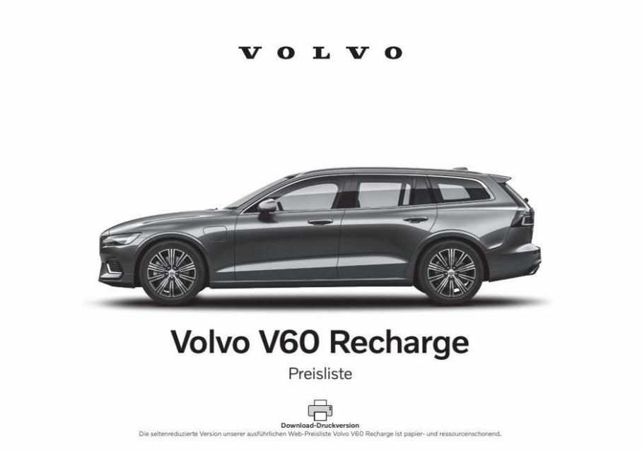 Volvo V60 Recharge. Volvo (2022-12-31-2022-12-31)