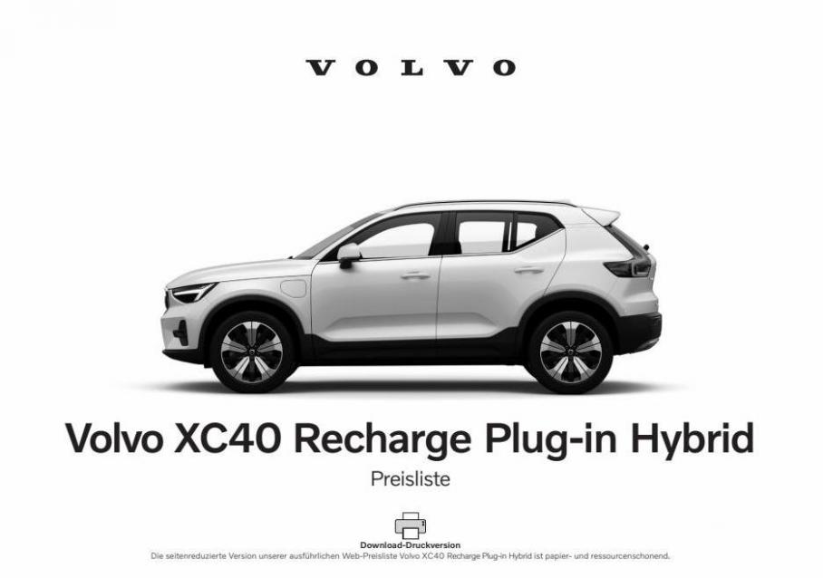 Volvo XC40 Recharge Plug-in Hybrid. Volvo (2022-12-31-2022-12-31)