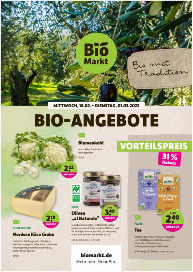 Bio-Angebote. Aleco Biomarkt (2022-02-26-2022-02-26)